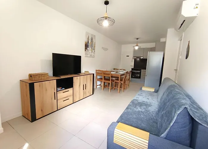 T2 Avec Jardinet Et Parking, 6 Pers - - Fr-1-457-384 アパート サン・ラリー・スラン